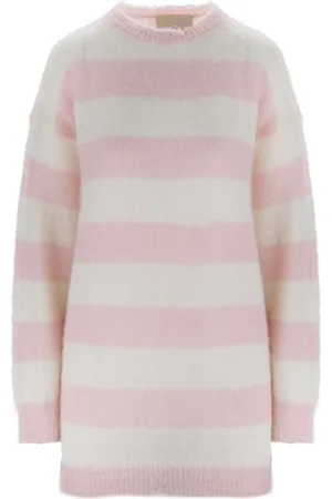 ANIYE BY Truien, Dames, Roze, M, Wol, Mohair Blend Trui met Lange Mouwen