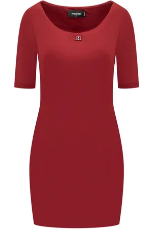 Dsquared2 Kleedjes, Dames, Rood, S, Cherry Pop Jurk