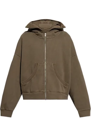 Entire Studios Sweatshirts & Hoodies, Heren, Groen, XS, Katoen, Sweatshirt `Full Zip`