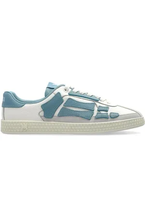 AMIRI Schoenen, Heren, Blauw, 44 EU, Blauwe Sneakers met Witte Details