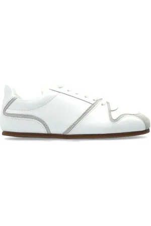Moschino Schoenen, Heren, Wit, 40 EU, Leer, Leren sneakers