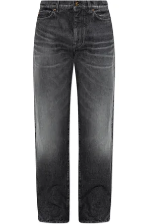 VERSACE Jeans, Heren, Grijs, W29, Denim, Straight-leg jeans