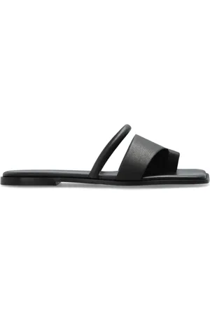 vic matiè Schoenen, Dames, Zwart, 36 EU, Leer, Slides Logic