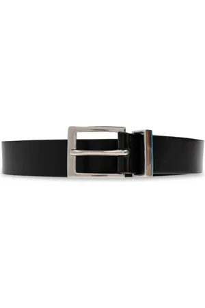 Paul Smith Accessoires, Heren, Zwart, 2Xs, Leer, Leren Riem