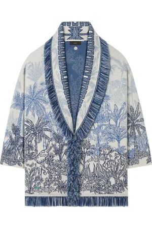 Alanui Truien, Dames, Blauw, S, Chalk Deep Cardigan