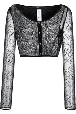 BLUMARINE Truien, Dames, Zwart, S, Stijlvolle Cache Mode Accessoire