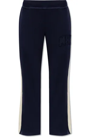 MISBHV Broeken, Dames, Blauw, S, Katoen, Trainingsbroeken met logo