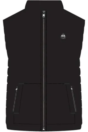 Moose Knuckles Jassen, Heren, Zwart, S, Zwarte Air Down Mentana Vest
