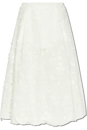 Munthe Rokken, Dames, Wit, M, Katoen, Bloemenprint Rok `Fiamma`