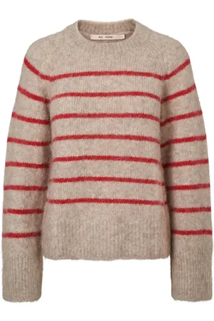 RUE de FEMME Truien, Dames, Rood, M, Nylon, Moderne Gebreide Kleding in Mars Rood