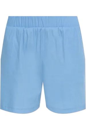Hanro Nachtkleding & Lounge, Dames, Blauw, S, Katoen, Shorts Sleep & Lounge