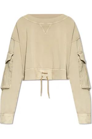 Dsquared2 Sweatshirts & Hoodies, Dames, , L, Katoen, Sweatshirt met Strikken