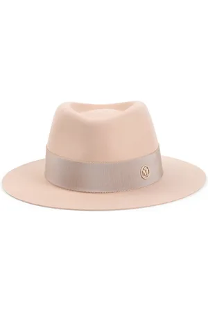 Le Mont St Michel Accessoires, Dames, Roze, S, Wol, Roze & Paarse Stijlvolle Dameshoed