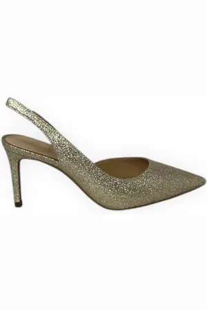 Michael Kors Schoenen, Dames, Geel, 36 1/2 EU, Alina Flex Sling Pump