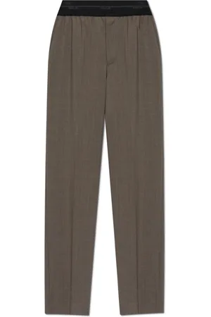 Helmut Lang Broeken, Heren, Grijs, W31, Wol, Wollen broek