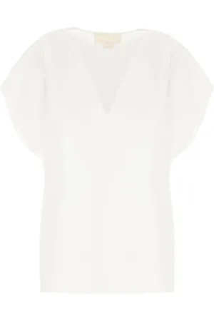 GENNY Blouses & Shirts, Dames, Wit, S, Stijlvolle TOP voor een trendy look