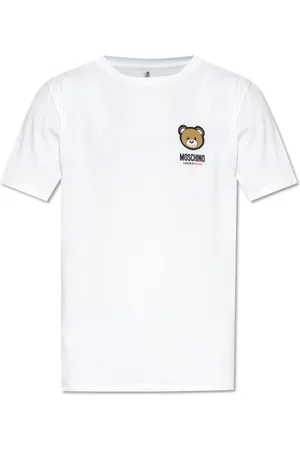 Moschino Tops, Heren, Wit, XL, T-shirt uit de ondergoedcollectie