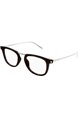 Saint Laurent Accessoires, unisex, Zwart, ONE Size, Moderne vierkante zonnebril M753