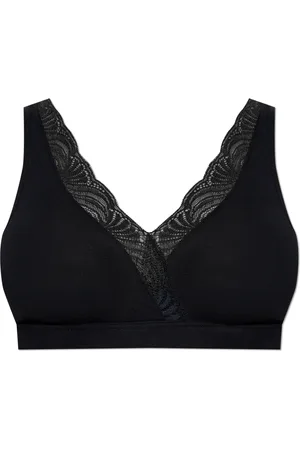 Hanro Ondergoed, Dames, Zwart, S, Katoen, Bra Delight