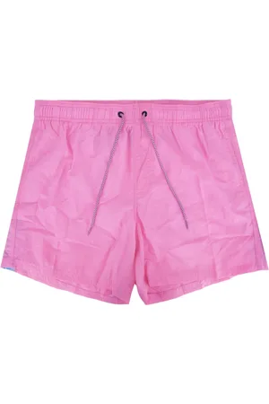Sundek Badkleding, Heren, Roze, L, Heren Zwemshorts met Vetersluiting