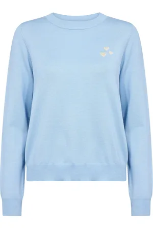 Saint Tropez Truien, Dames, Blauw, XS, Valentinasz Pullover Sweater Airy