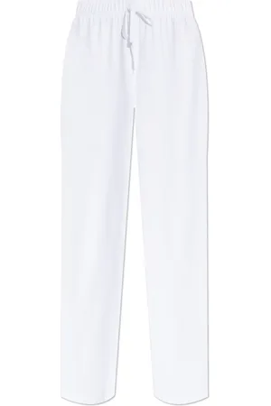 Hanro Broeken, Dames, Wit, L, Katoen, Broek Natuurlijk Dragen