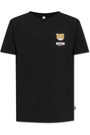 Moschino Tops, Heren, Zwart, L, Katoen, T-shirt uit de ondergoedcollectie