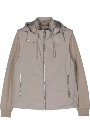 MOORER Jassen, Heren, Bruin, XL, Marmo Evan Stijlvolle Jas