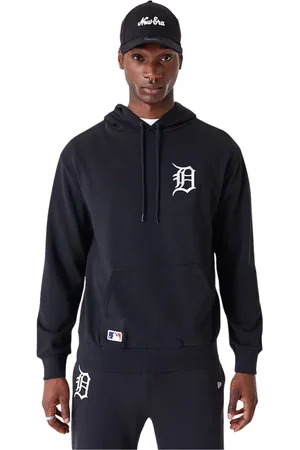 New Era Sweatshirts & Hoodies, Heren, Zwart, M, Detroit Tigers League Essential Pet