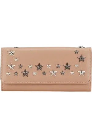 Jimmy Choo Pre-owned, Dames, , ONE Size, Leer, Tweedehands leren portemonnees