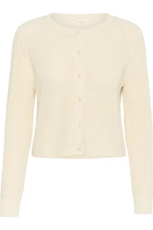 Part Two Truien, Dames, , S, Eggnog Cardigan met Knoopsluiting