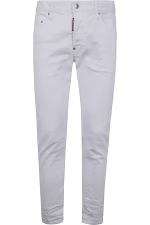 Dsquared2 Jeans, Heren, Wit, S, Denim, Denim Skater Jeans
