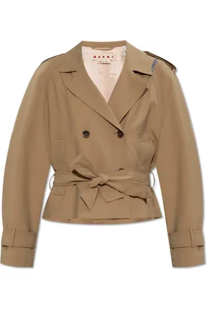 Marni Jassen, Dames, , S, Polyester, Jas met Riem