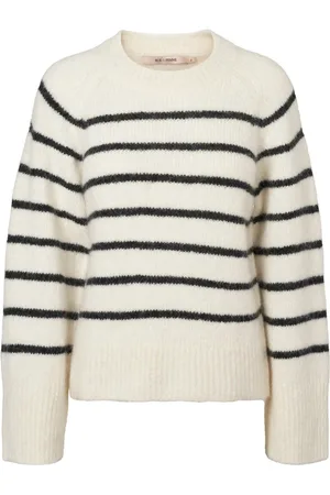 RUE de FEMME Truien, Dames, , M, Nylon, Moderne Gebreide Trui met Raglanmouwen
