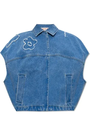 Marni Jassen, Dames, Blauw, S, Denim, Denim Vest