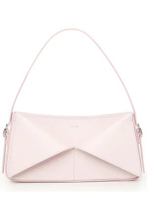 COPERNI Tassen, Dames, Roze, ONE Size, Leer, Roze Riem Baguette Tas