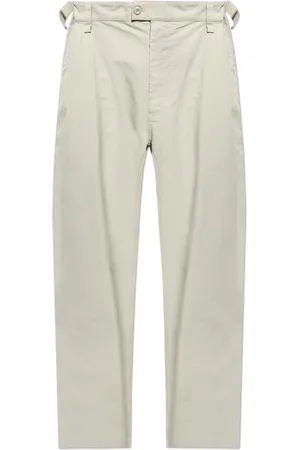 Balenciaga Broeken, Heren, Groen, S, Katoen, Broek met zakken