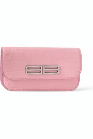 Balenciaga Pre-owned, Dames, Roze, ONE Size, Leer, Pre-owned Leather balenciaga-bags
