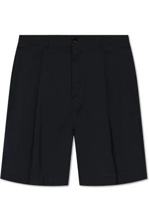 Marni Korte broeken, Heren, Blauw, XL, Wol, Wollen Shorts