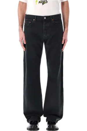MAGLIANO Jeans, Heren, Zwart, L, Denim, Denim Gevlochten Achter Jeans