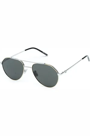 Belstaff Accessoires, Heren, Grijs, ONE Size, Titanium zonnebril met Zeiss lenzen