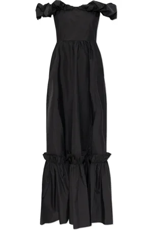 LOVESHACKFANCY Kleedjes, Dames, Zwart, XS, Polyester, Ferra jurk