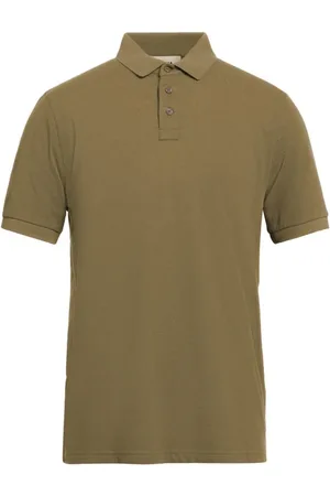 ALPHA STUDIO Tops, Heren, Groen, 2Xl, Katoen, Groen Katoenen Poloshirt