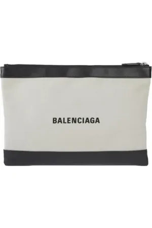 Balenciaga Pre-owned, Dames, , ONE Size, Leer, Pre-owned Leather clutches