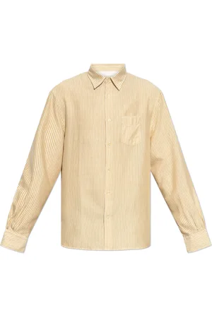 OFFICINE GENERALE Overhemden, Heren, , XL, Overhemd met streepjespatroon
