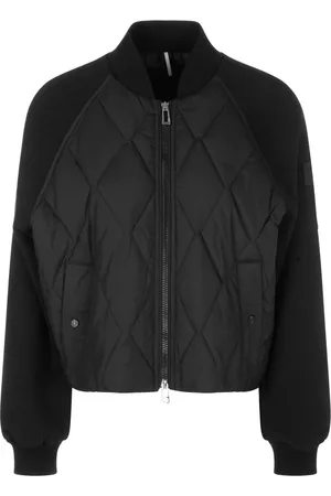 Marc Cain Jassen, Dames, Zwart, L, Leer, Oversized Cropped Jack Rethink Together