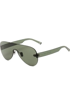 Belstaff Accessoires, unisex, Groen, ONE Size, Groene Acetaat Zonnebril met Zeiss Lenzen