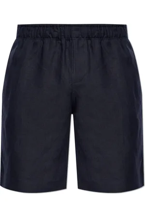 Zadig & Voltaire Korte broeken, Heren, Blauw, W38, Linnen, Linnen Shorts