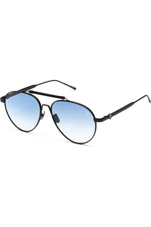 Belstaff Accessoires, Dames, Zwart, ONE Size, Handgemaakte zonnebril met UV-bescherming