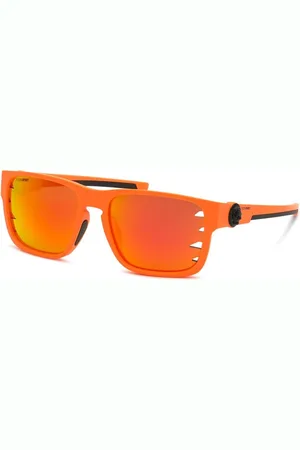 Philipp Plein Accessoires, Heren, Oranje, ONE Size, Oranje Multilayer Zonnebril